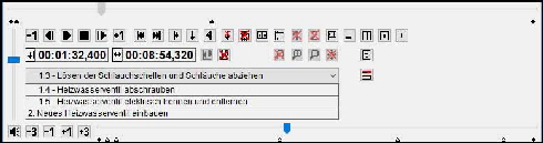 Experten Bedienelemente